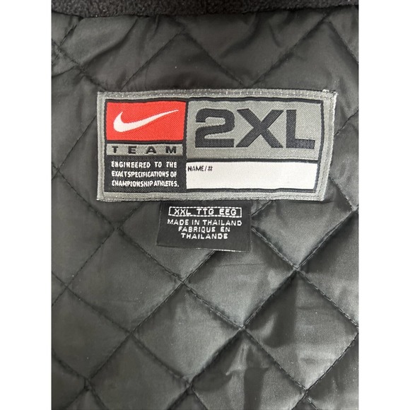 Men’s XXL Nike Ohio State Buckeyes Long Parka Hooded OverCoat Insulated Raincoat - Picture 12 of 16